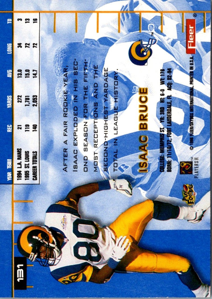 1996 Ultra Isaac Bruce