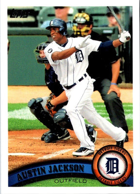 2011 Topps Austin Jackson #345