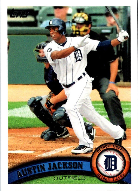 2011 Topps Austin Jackson #345
