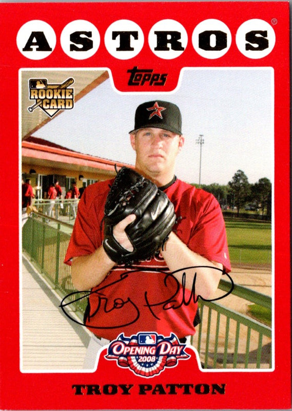 2008 Topps Opening Day Troy Patton #209 Rookie