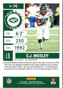 2019 Panini C.J. Mosley