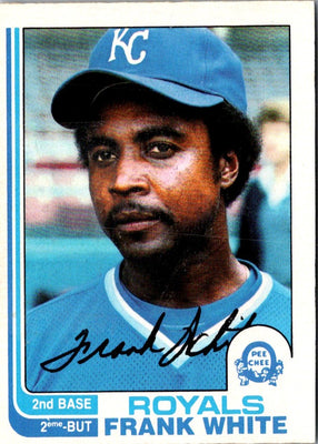 1982 O-Pee-Chee Frank White #156