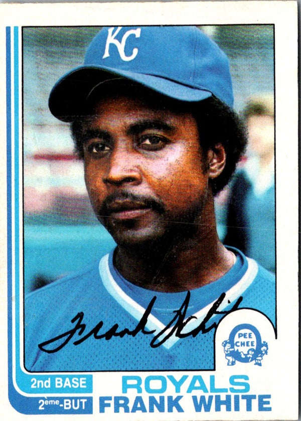 1982 O-Pee-Chee Frank White #156