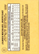 1985 Donruss Mike Jeffcoat