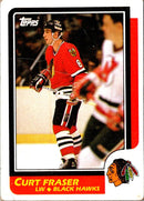 1986 Topps Curt Fraser