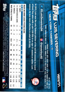 2017 Topps Holiday Luis Severino