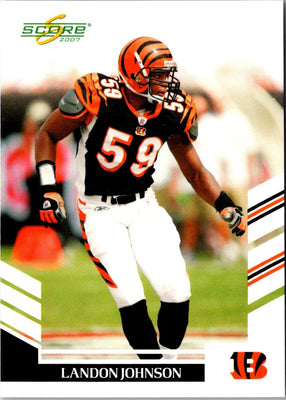 2007 Score Landon Johnson #193