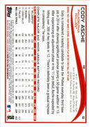 2014 Topps Philadelphia Phillies Cody Asche