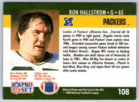 1992 Proset Ron Hallstrom #108