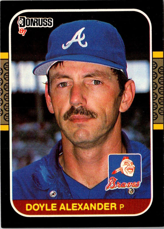 1987 Donruss Doyle Alexander #657