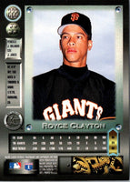 1996 Metal Universe Platinum Royce Clayton #222