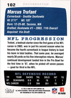 2008 Topps Rookie Progression Marcus Trufant #102