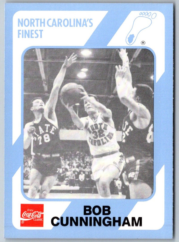 1989 Collegiate Collection North Carolina's Finest Bob Cunningham #124