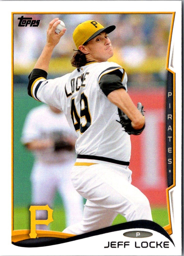 2014 Topps Jeff Locke #608