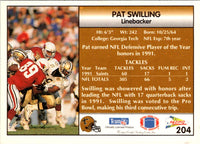 1992 Pacific Pat Swilling #204