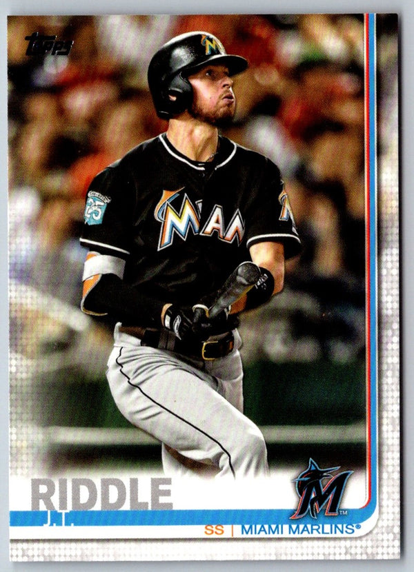 2019 Topps Miami Marlins J.T. Riddle #MM-5