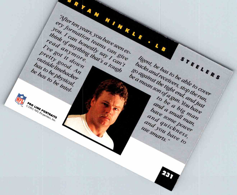 1991 ProLine Bryan Hinkle