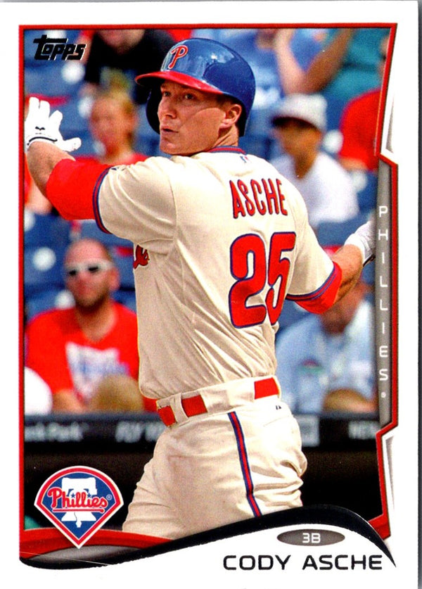 2014 Topps Philadelphia Phillies Cody Asche #PH-10