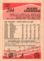 1989 O-Pee-Chee Mark Johnson #244
