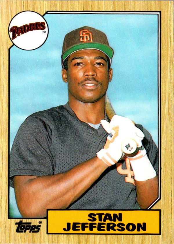 1987 Topps Traded Stan Jefferson #55T