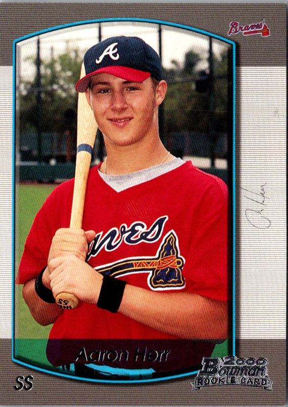 2000 Bowman Draft Picks & Prospects Aaron Herr #95 Rookie