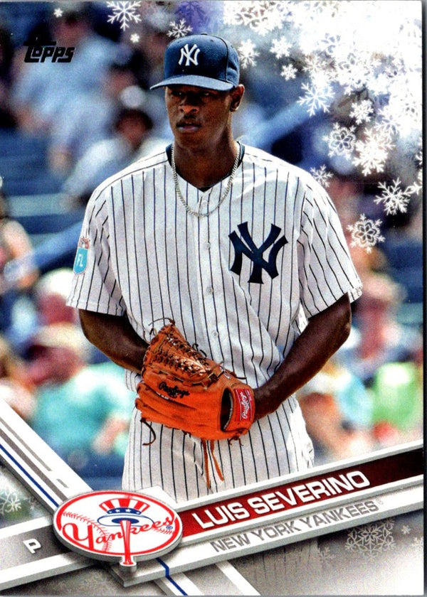 2017 Topps Holiday Luis Severino #HMW171