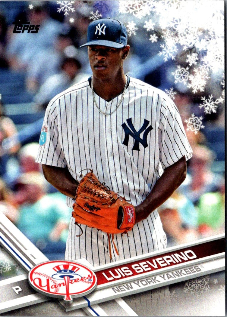 2017 Topps Holiday Luis Severino