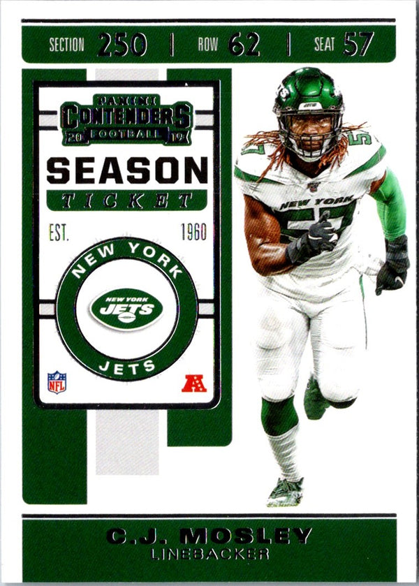 2019 Panini C.J. Mosley #14