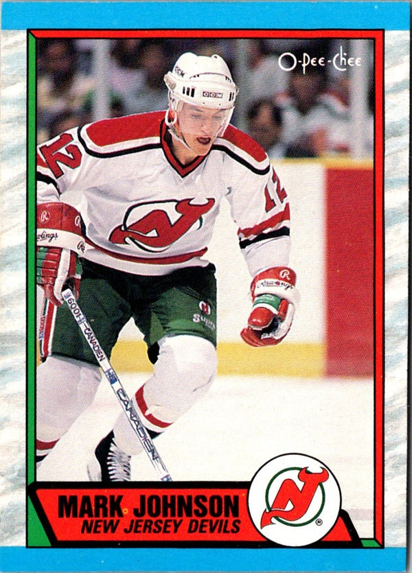 1989 O-Pee-Chee Mark Johnson #244