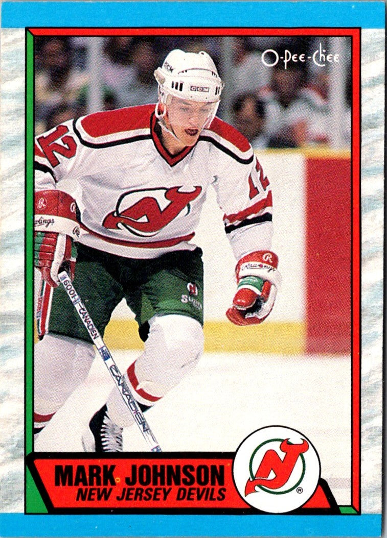 1989 O-Pee-Chee Mark Johnson