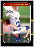 1987 Donruss Rick Honeycutt