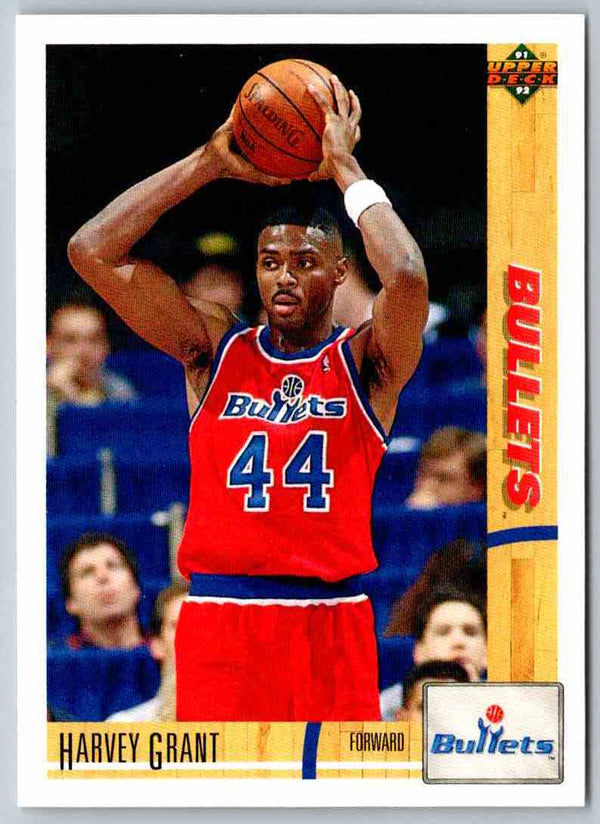 1992 Upper Deck Harvey Grant #342