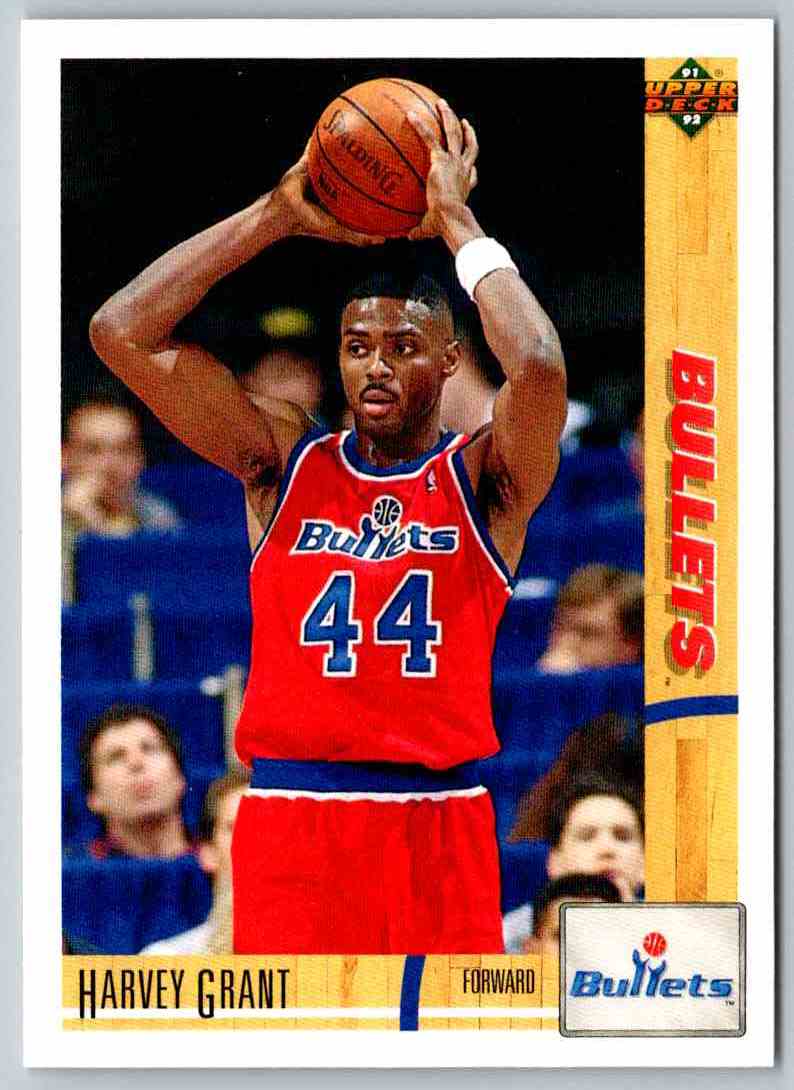 1992 Upper Deck Harvey Grant