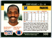 1992 Proset Jerry Holmes #500