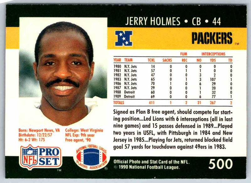 1992 Proset Jerry Holmes