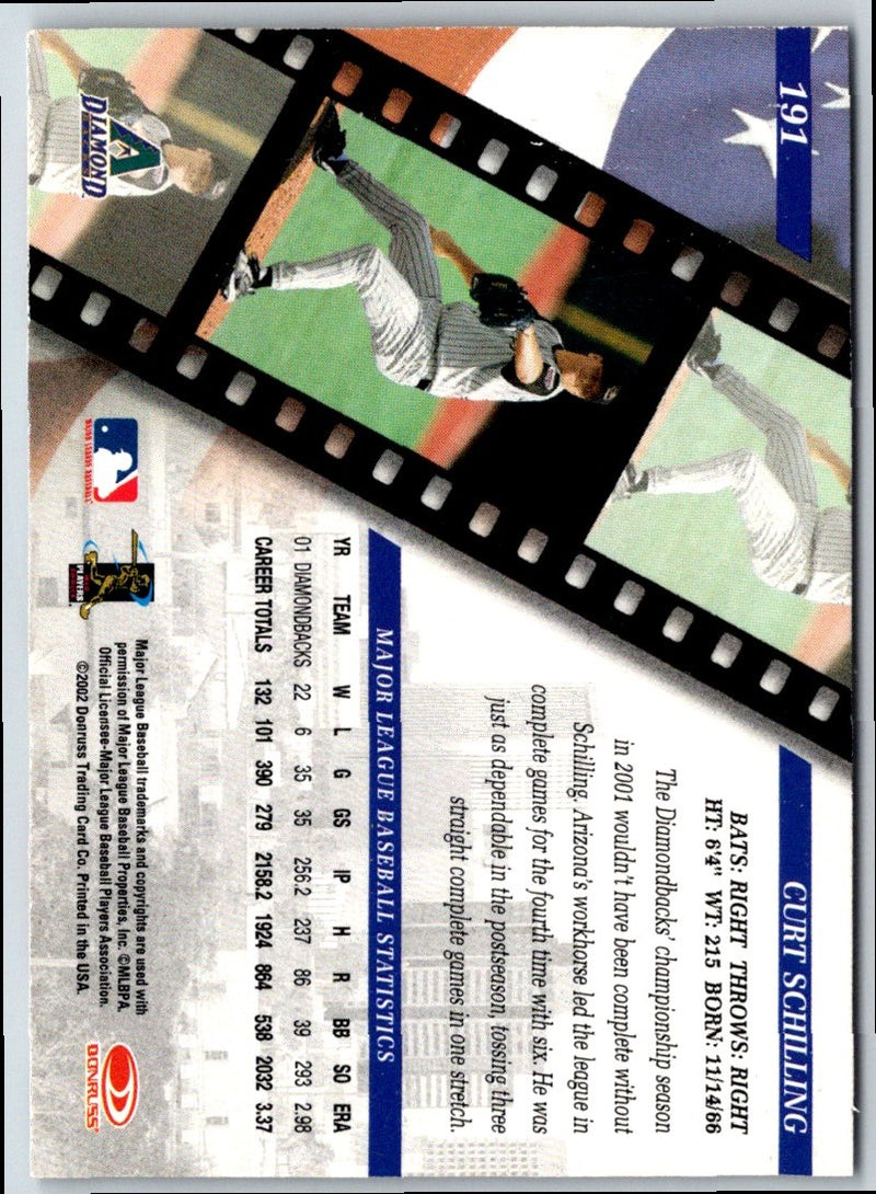 2002 Donruss Studio Curt Schilling