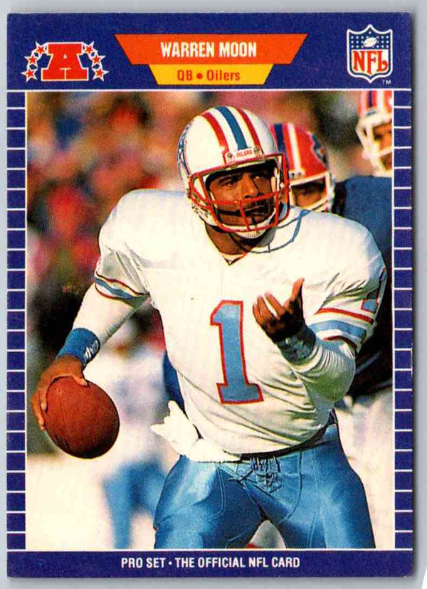 1989 NFL Proset Warren Moon #149