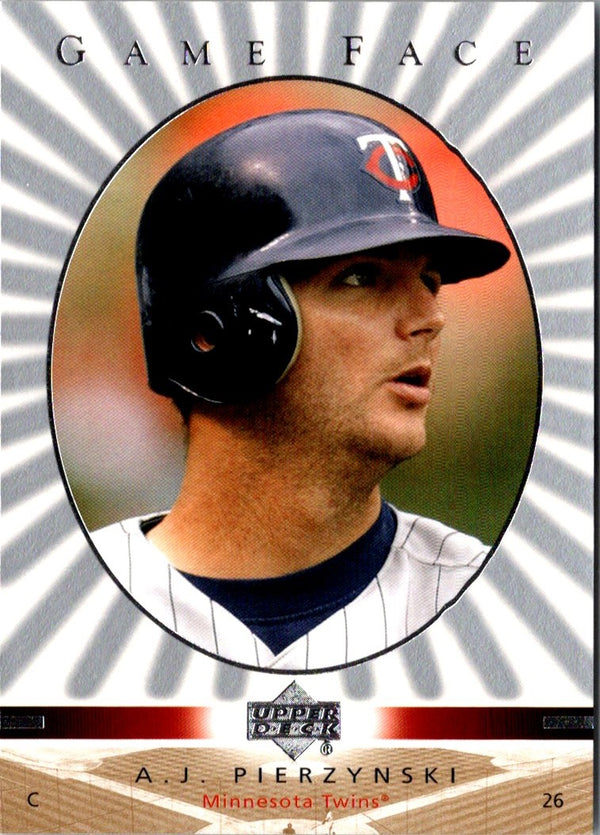 2003 Upper Deck Game Face A.J. Pierzynski #64