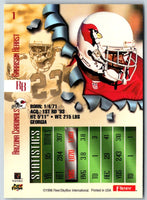 1996 Fleer Metal Garrison Hearst #1