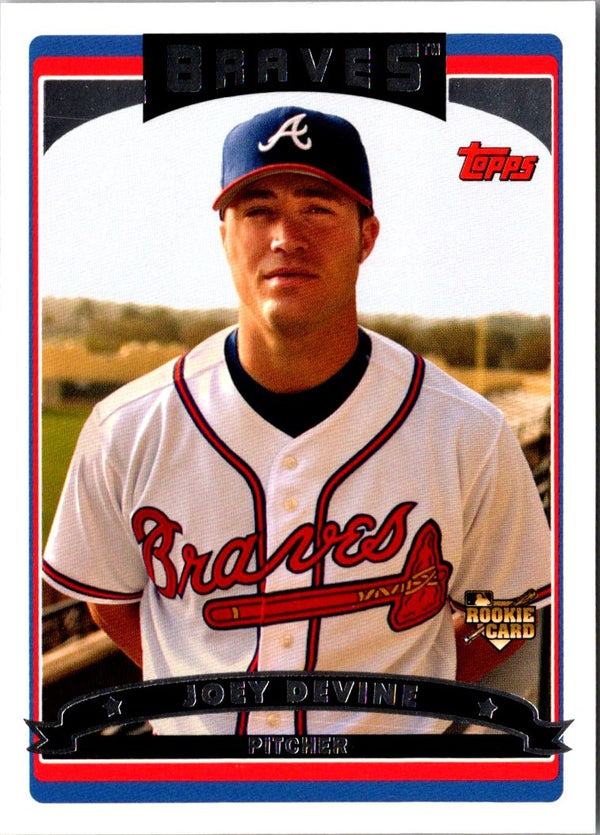 2006 Topps Joey Devine #619 Rookie