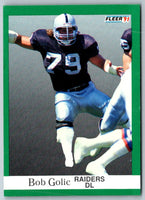 1991 Fleer Bob Golic #108