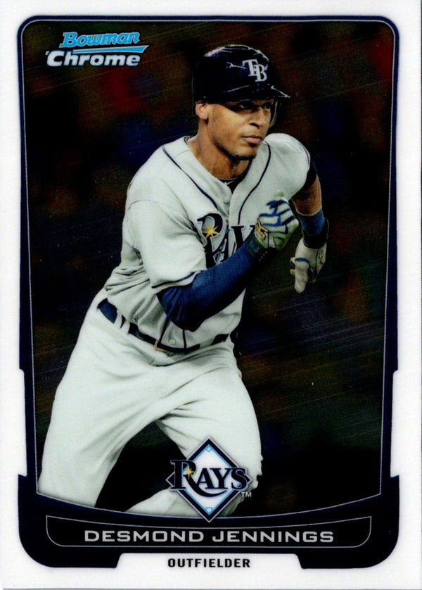 2012 Bowman Chrome Desmond Jennings #114