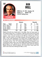 1995 Skybox Bob Hill #387