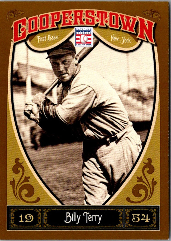 2013 Panini Cooperstown Bill Terry #40