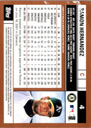 2002 Topps Limited Ramon Hernandez