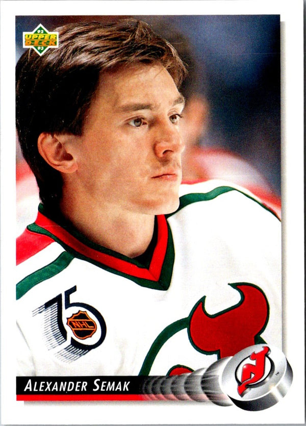 1992 Upper Deck Alexander Semak #45