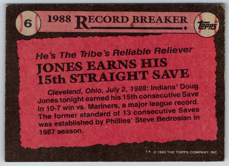 1989 Topps Doug Jones