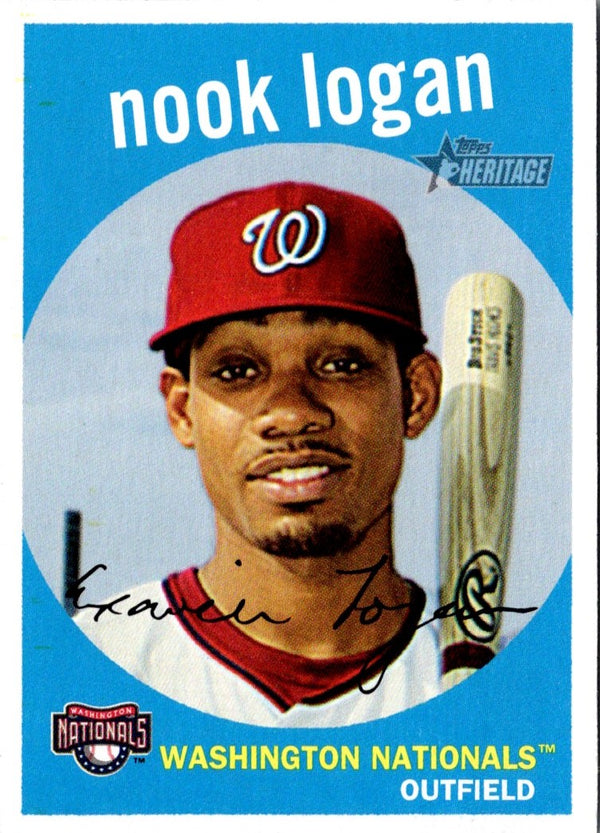 2008 Topps Heritage Nook Logan #31