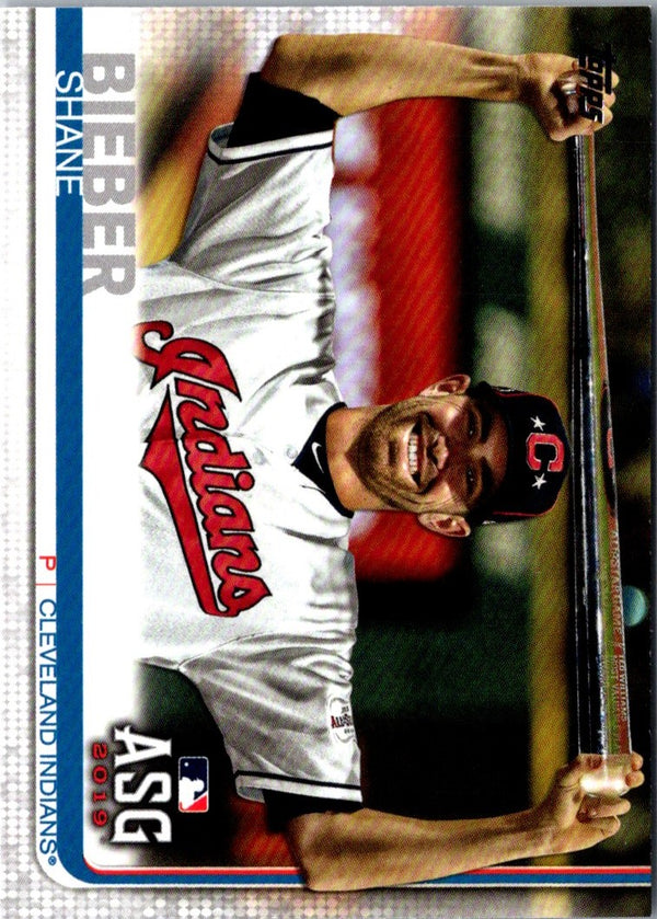 2019 Topps Update Shane Bieber #US75