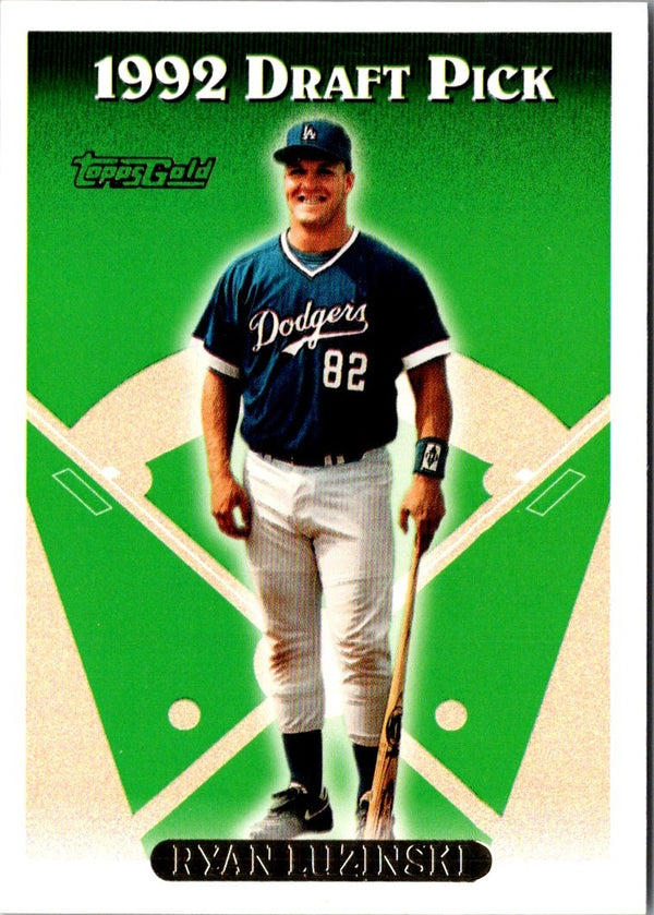 1993 Topps Gold Ryan Luzinski #481